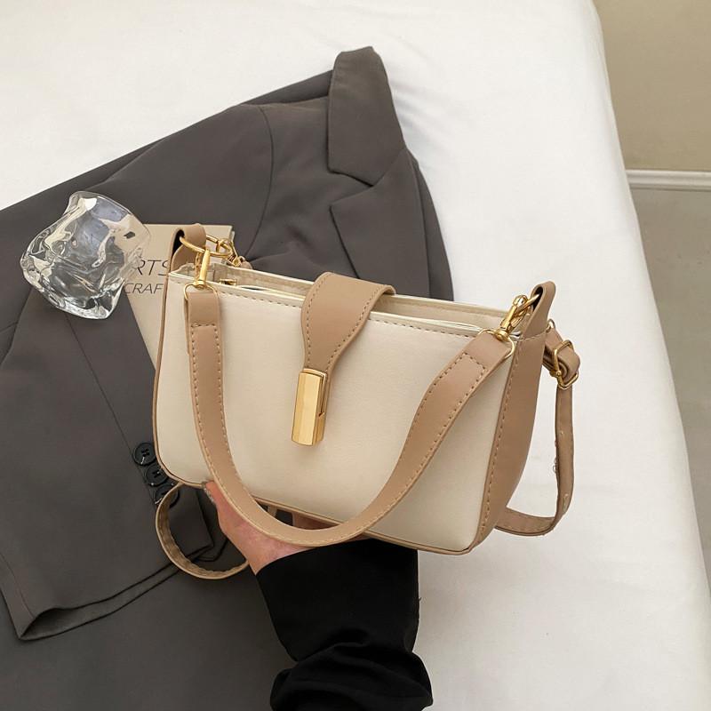 Elegant Casual Pu Handbag For Women Available In Black Green And Khaki Colors