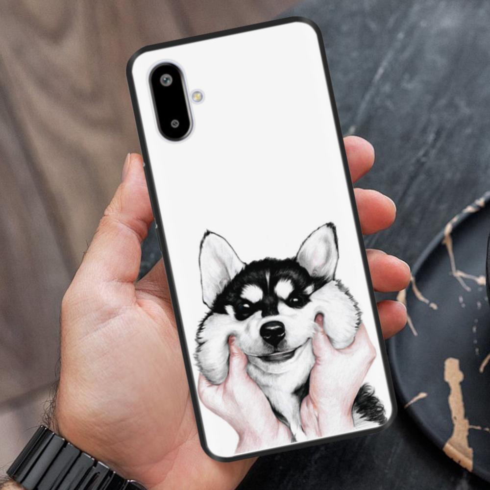 Case For Samsung Galaxy M06 Case 6.74" Cute Flower Cover Soft Silicon Matte Protective Fundas For Samsung F06 Bags Cartoon Shell