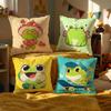 Funda de cojín de rana linda Animal Fundas de cojines decorativas Funda Sofá x Cojín Pieza x x Funda de almohada