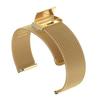 Neuer Eingang 22mm xDfind Schnalle Metallgeflecht Uhrenarmband Smartwatch Zubehör