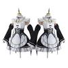 [Midoriya] Rem & Ram Cosplay Costume with 2 Wigs (Ram & Rem) (M)