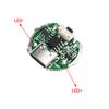 10W LED bead Driver Control Board DIY Flashlight Control Main Board Brightness Adjustable Charging Protection Board with Switch