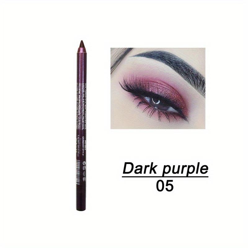 14-color Eyeliner Gel Pen Pearlescent Eyeshadow Pen Waterproof Long-lasting Non-smudged Eyeliner Pen
