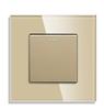 CNBINGO EU Standard Glass Panel Doorbell Switch of Home Automation Switches Wall Switches
