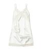 Faike Fakiii Ribbon Pintuck Slip Dress_Ivory