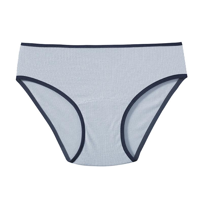 CINOON Women's Sexy Vintage Briefs Color Block Sports High-Cut Panties Skin Friendly Breathable Body-Hugging Triangle Underwear