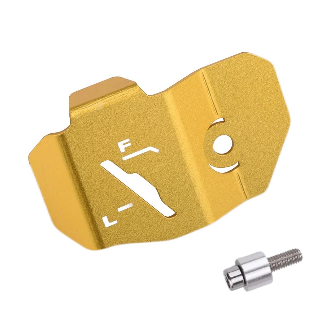 LEDISHUN - Fluid Tank Protector for Honda Ducks 125 Monkey 125 (Gold)