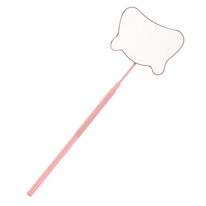 

1 шт. кошачья голова из нержавеющей стали многофункциональное зеркало для проверки ресниц наращивание ресниц красота макияж портативные зеркала для ресниц розового золота