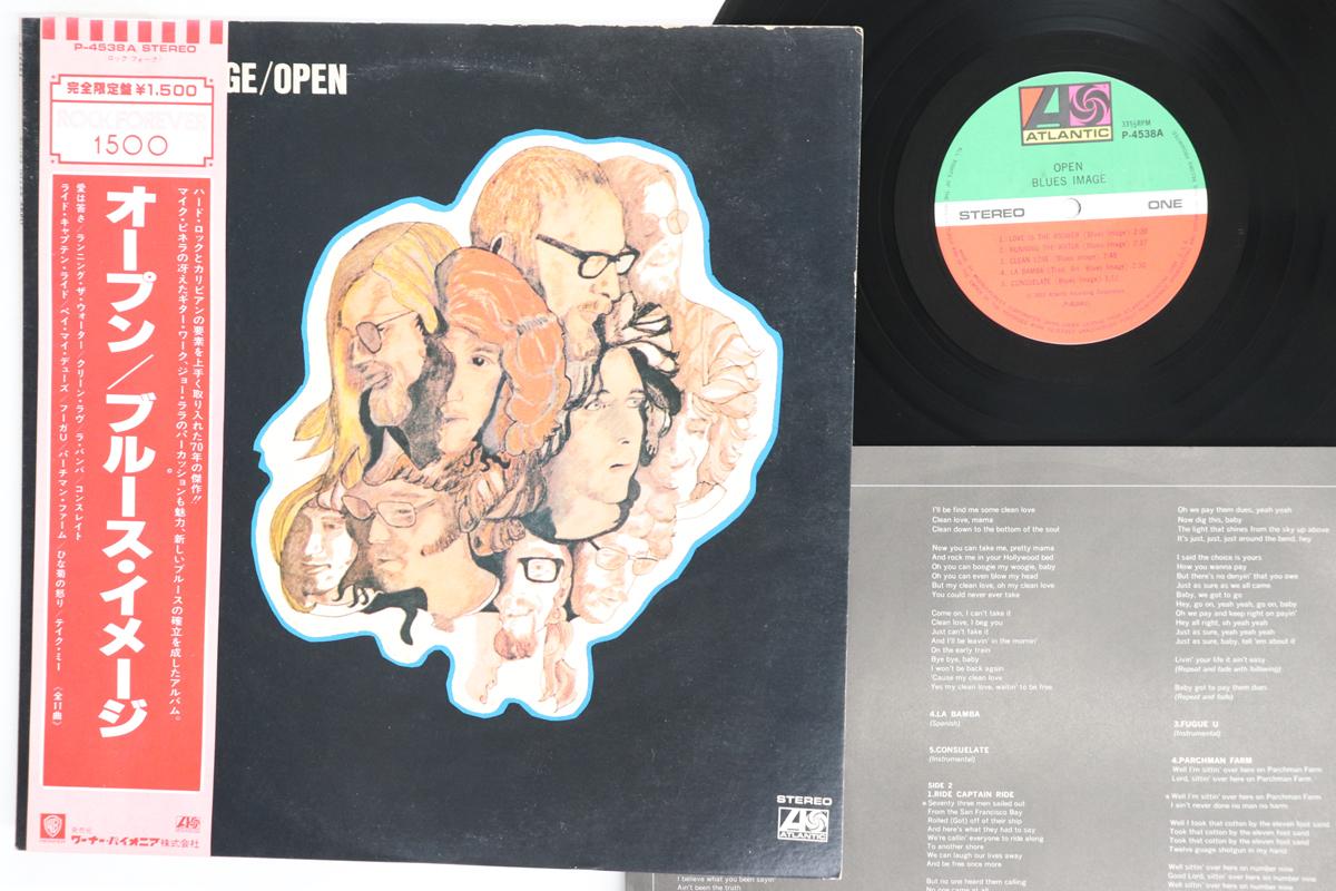 

Вінілова платівка BLUES IMAGE Open P4538A ATLANTIC 1978 Японія Obi Рок Вживаний
