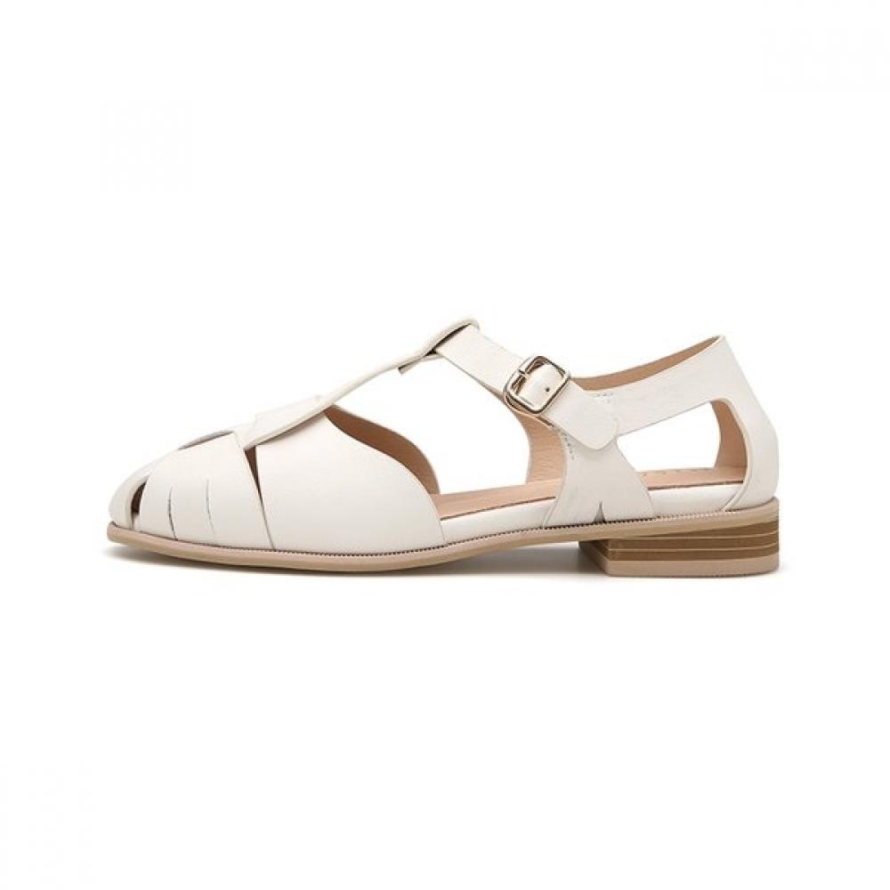 Misope Women Weaving Twist Strap Sandals 2cm 012224715