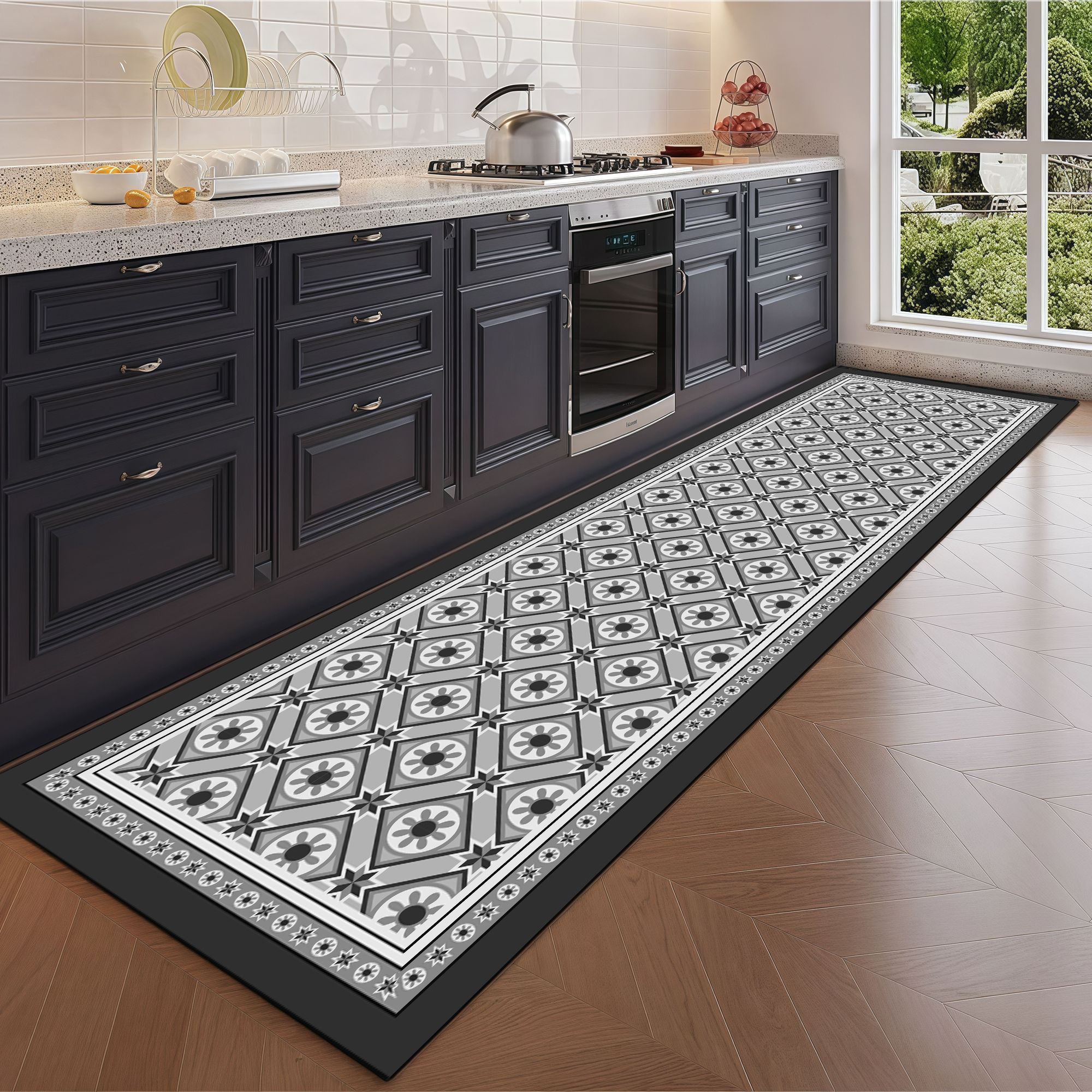 

Кухонный коврик Коврик для спальни Гостиной Длинный прикроватный Коврик для прихожей Прихожей Мягкий Моющийся Ковер Нескользящий Коврик для ванной Входной коврик Тапис 80cmx200cm 1pc