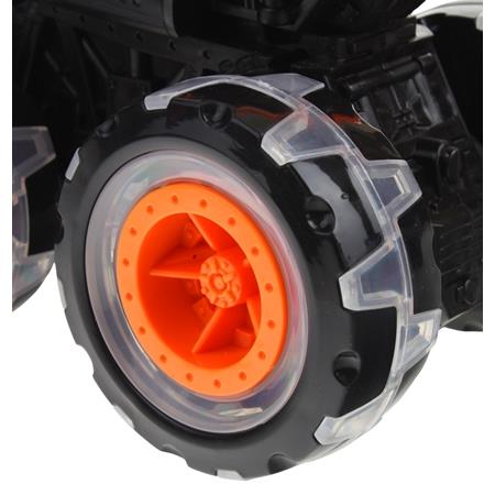 Monster Truck Off-Road Car Jeep Auto Off Road Sound Light Orange