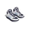 Adidas Hoops 3.0 Mid Comfortable Versatile Shock Absorbing Durable High-Top Skate Shoes Kids Sneakers White Blue Green IF7737