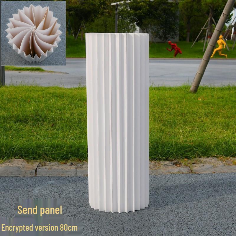 Origami Römische Säulenständer für Kuchen und Dekorationen