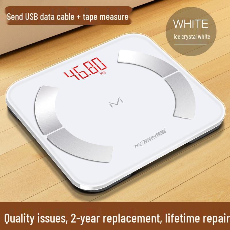 High Precision Digital Body Weight and Fat Scale - Durable Household Scale