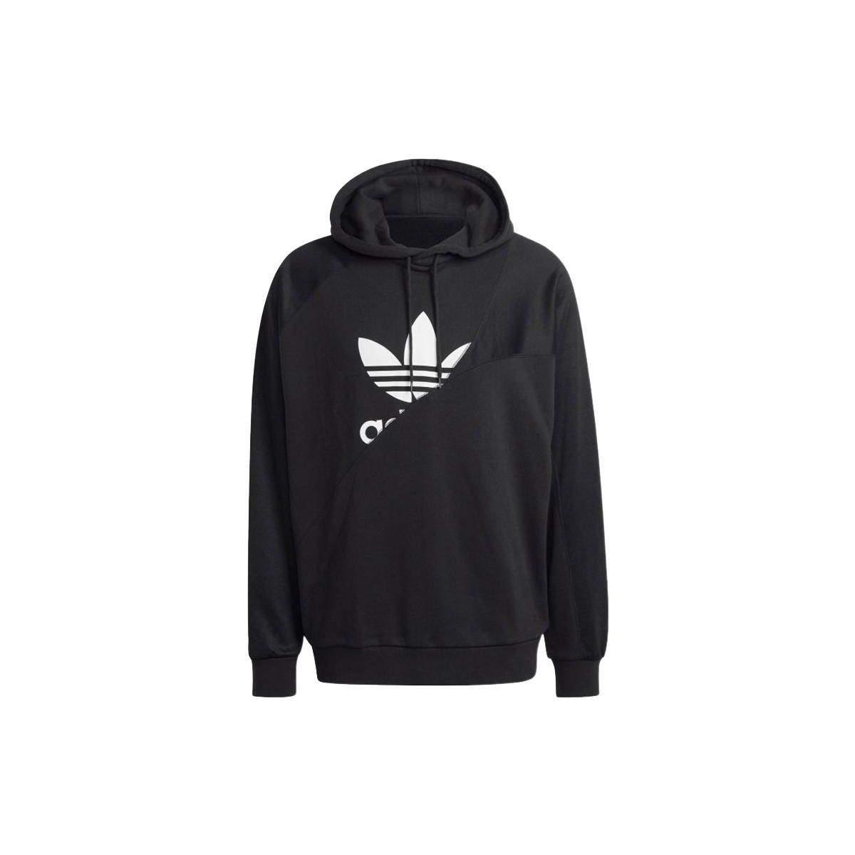 

adidas Originals Men s Black Loose Fit Hooded Sweatshirt HG6331 XL