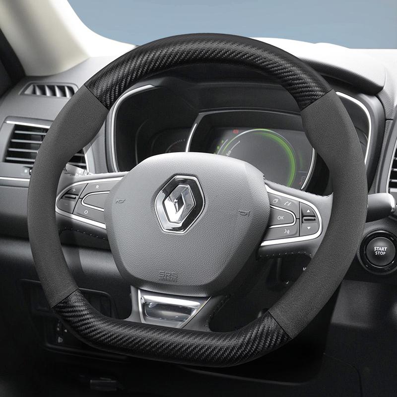 Für Renault Lenkradbezüge: Mégane 3, 2, 4, Clio 4, 5, Trafic, Scenic 2, Austral, Kangoo, Arkana, Kadjar. Zubehör.