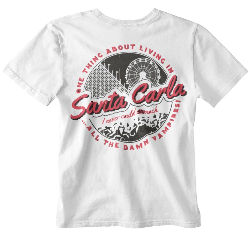 

Santa Carla T-Shirt 80s The Lost Boys Inspired Zombies Vampires Movie Film Unisex T-Shirt XXL