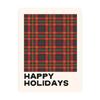 Vintage Christmas Metal Wall Decoration, Holiday Sticker Sign