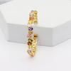 Rainbow CZ Women Bangle Fashion Micro Pave Colorful Crystal Nice Top Quality Trendy Jewelry