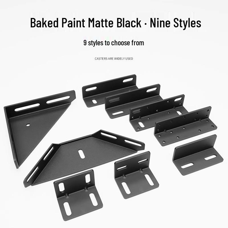 Thickened Large Triangle Soft Bed Corner Bracket - Right Angle Fixed Iron Frame Support