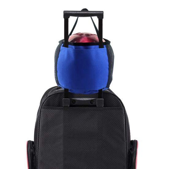 Bowling File Çantası Tek Top Taşıma Çantası Saplı Bowling Topu Tutucu Spor Ekipmanı Saklama File Çantası Spor Salonu Açık Hava için