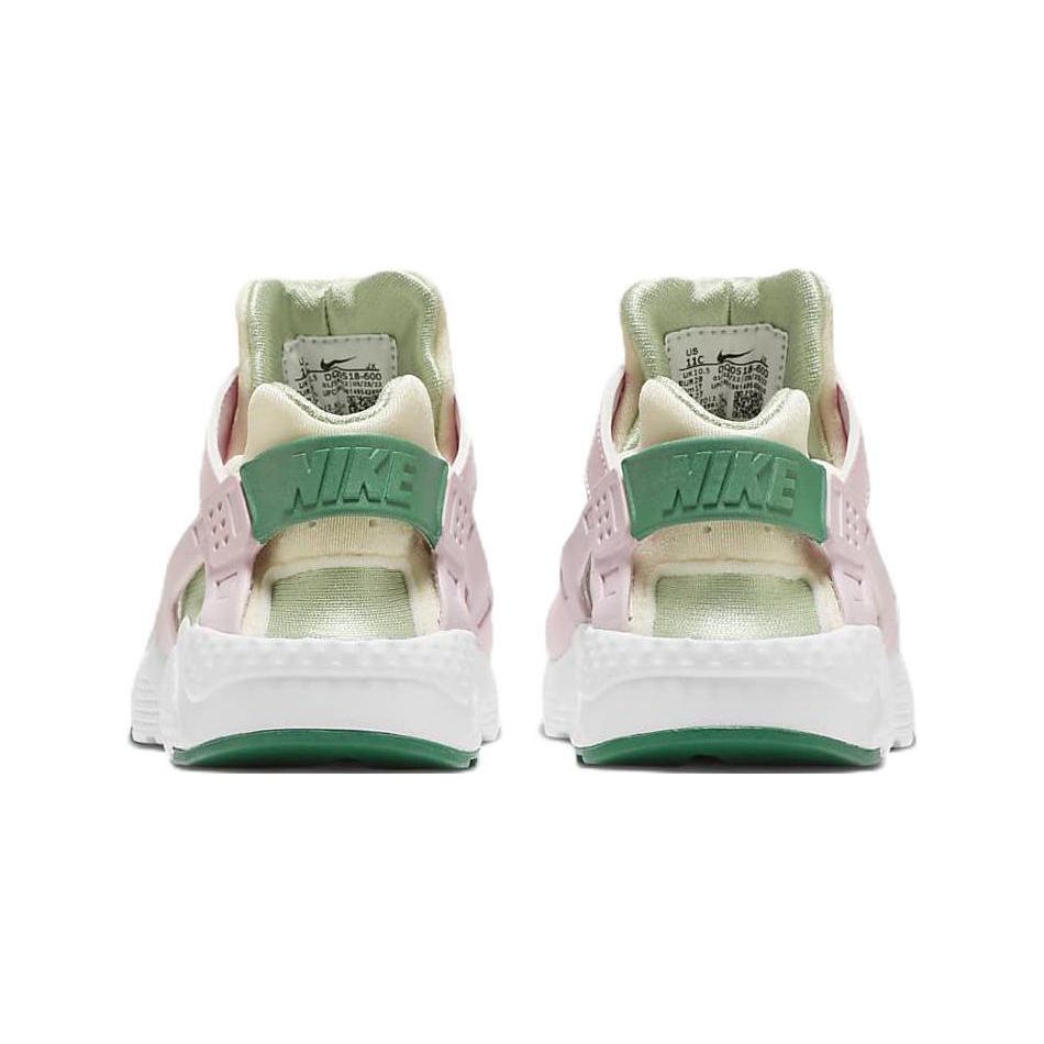 Nike Huarache Run SE Retro Low Top Kinder Laufschuhe Kinder Sneaker Rosa Grün DQ0518-600
