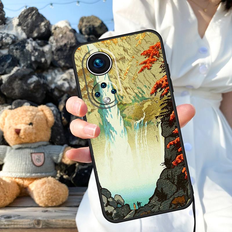 Ukiyo-e Japanese Style Art Case For Honor Magic 7 5 6 8 Pro 200 400 50 70 90 Lite X9a X9b X9c X9d X8b X8c Win RT Cover