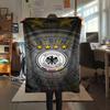 1PC Germany National Football Team Patterned Flannel Blanket Suitable For All Seasons for Home Decor Warmth and Comfort Gifts Holiday Present