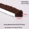 Dinggu Self-Adhesive Weatherstrip: 5m/10m Sliding Door and Window Seal, Dustproof, Anti-Collision, Mosquito Proof.
