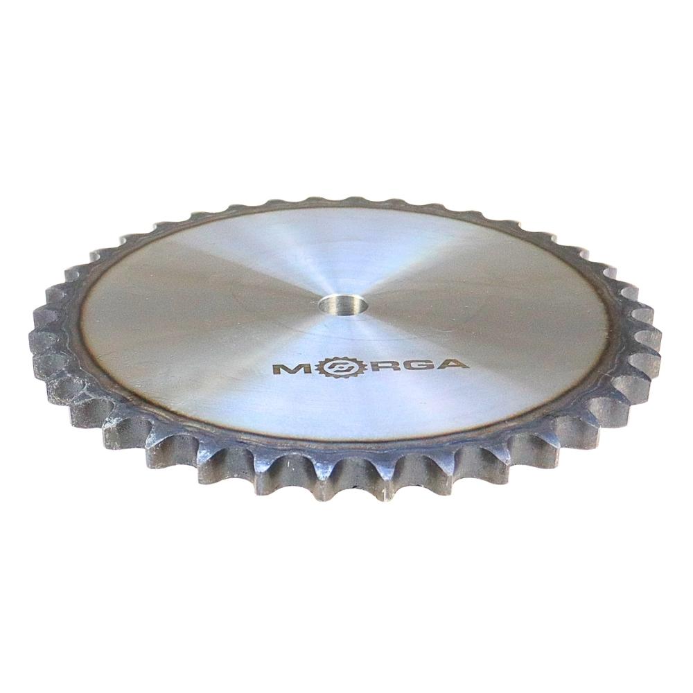 Hardened chain sprocket with flange, hub 16B-1 (R1 1) Z-38 outer diameter - 319.2 MORGA