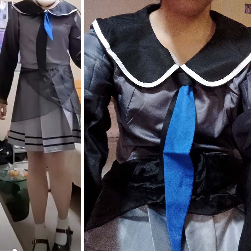 Asahina Mafuyu Cosplay Costume Project Sekai Jk Uniform Dress Cosplay Outfits Halloween Party For Women