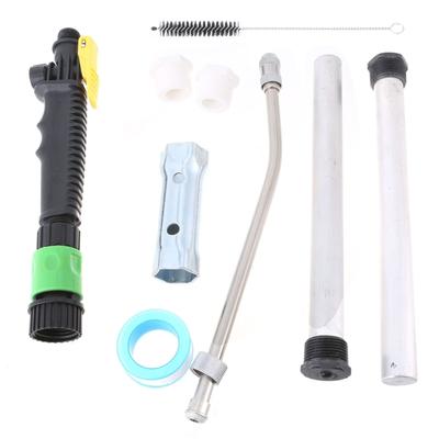 Water Heater Flush Wand Anode Rods Hot Water Tanks Cleaning Rinser for Suburban Mor-Flo 9.26" Magnesium with 3/4" NPT
