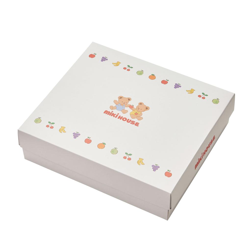 [Mikihouse] Tableware Set [Gift Wrapped] New Model (2024) Baby Dish Set Made in Japan Baby Food Boys Girls Baby Kids Infant Baby Clothes Children's Cl