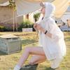 2026 Women's Summer Sun Protection Quick-Drying Hooded Jacket - Breathable, Lightweight, and Fashionable