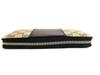 Authentic GUCCI Beige GG Coating Canvas Black Leather Round Zip Long Wallet #b097  Open Box