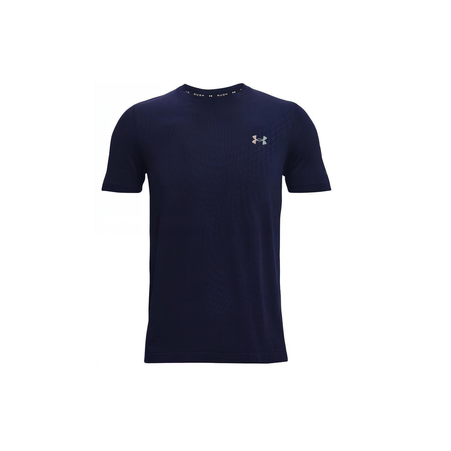 Мужская футболка Under Armour RUSH Темно-синяя 1366150-410 L