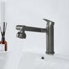 Multifunction Bathroom Faucet Gold Sink Faucet Hot Cold Water Mixer Crane Deck Mounted Universal Water Taps Black White