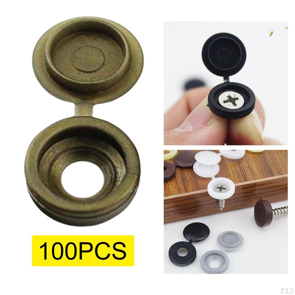 Covers, Convenient Durable Lightweight Decorive Easy Screws Caps for Cupboard Garden Yard