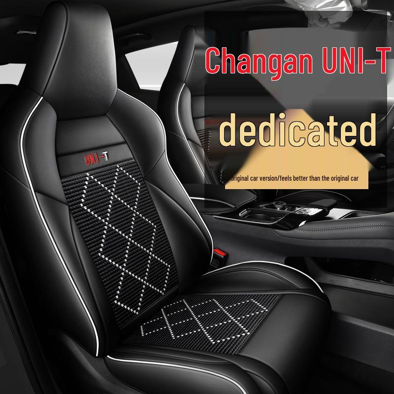 Changan UNI-T Sports Leather Car Seat Cushion Cover - All-Season Full Set
