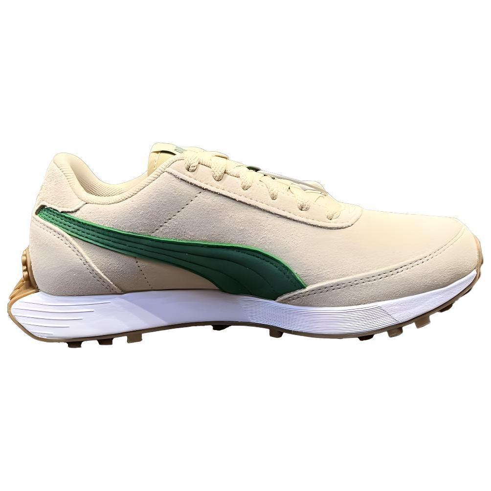 New PUMA Low Top Casual Shoes Unisex Brown Green 401604-03