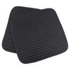 2 Pcs O SHI CAR Universal Square Front Seat Cushion Summer Artificial Linen Car seat-Cover Protection Pad for All Cars SUV