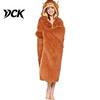 Animal Themed Blanket Wearable Hoodie, Adults Oversized Fleece Sweatshirt Lightweight Warm Sleepwear, Halloween Cosplay Costume Plush Hooded