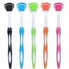 Silicone Oral Hygiene Tool Oral Care Tongue Brush Tongue Scraper Cleaner Tongue Scraper Mouth Brush