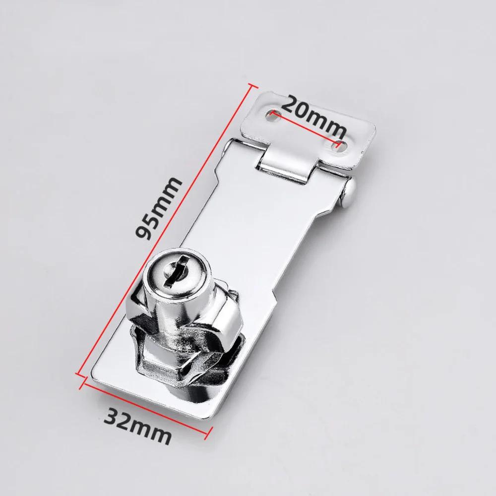 Blocare de înaltă calitate, rezistentă, fără capse, fără perforare, cu blocare dulap dublă cu ușă, încuietoare dulapului de birou, feronerie de securitate