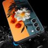Sunflower Phone Case For Samsung Galaxy S26 Ultra S25 Plus S24 FE S23 S22 5G S21 S20 Cover Black Soft