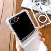 New Model Suitable for Samsung Zflip7 Mobile Phone Case TPU PC Folding Mobile Phone Case Galaxy Z Flip6 Protective Case