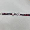 Meier Hip-hop punk cross rhinestone bracelet - diamond-accented pu leather jewelry