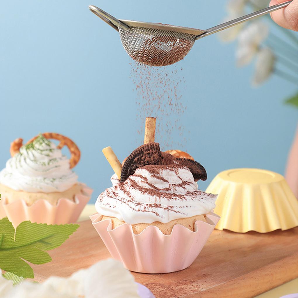 50 Pieces/Set Birthday Cupcake Liners Heats Resistant Cake Dessert Cup Cookie Case Holder Kitchen Bakery Wrapper Baking Tool