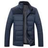 Winterjacke für Herren, modischer Wintermantel mit Kapuze, dick, warm, winddicht, Geschenk für Vater und Ehemann, Parka, große Größe